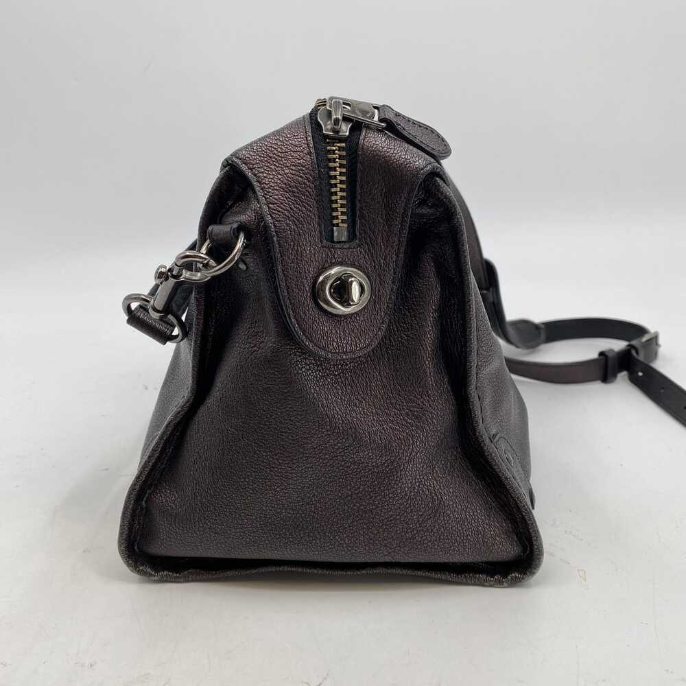 Coach Brown Leather Shoulder Bag | Classic Style for Any Occasion - Picture 6 of 8